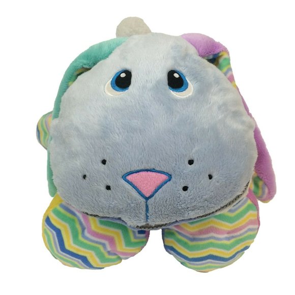 Stuffies Easter Bunny Rabbit Plush Stuffed Animal 19" Long Colorful Pastel Toy - Picture 2 of 12